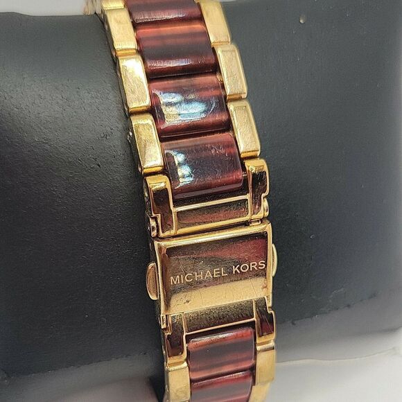 Michael Kors MK6239 Women's Stainless Steel Analog Rose Gold Dial Watch BC882 - Picture 5 of 9